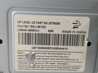 2009-2010 Chevrolet Impala Radio AM FM Cd Player Receiver Replacement P/N:20756285 Fits Fits 2009 2010 OEM Used Auto Parts -