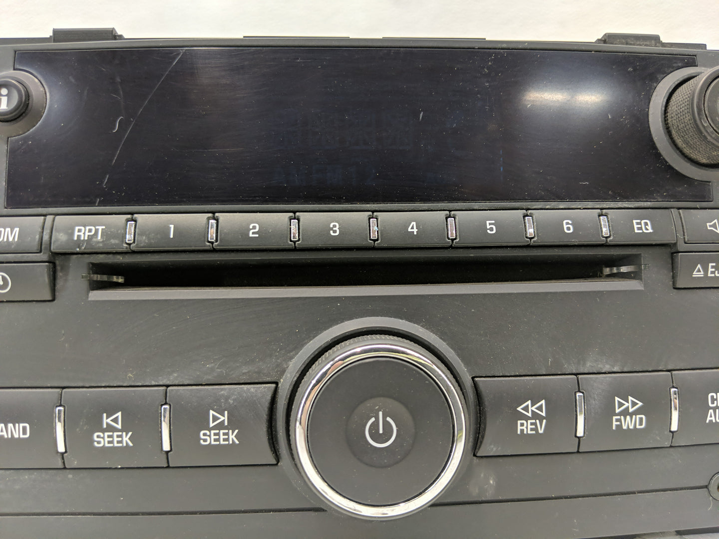 2009-2016 Chevrolet Impala Radio AM FM Cd Player Receiver Replacement P/N:07A0800358648 Fits OEM Used Auto Parts - Oemusedau