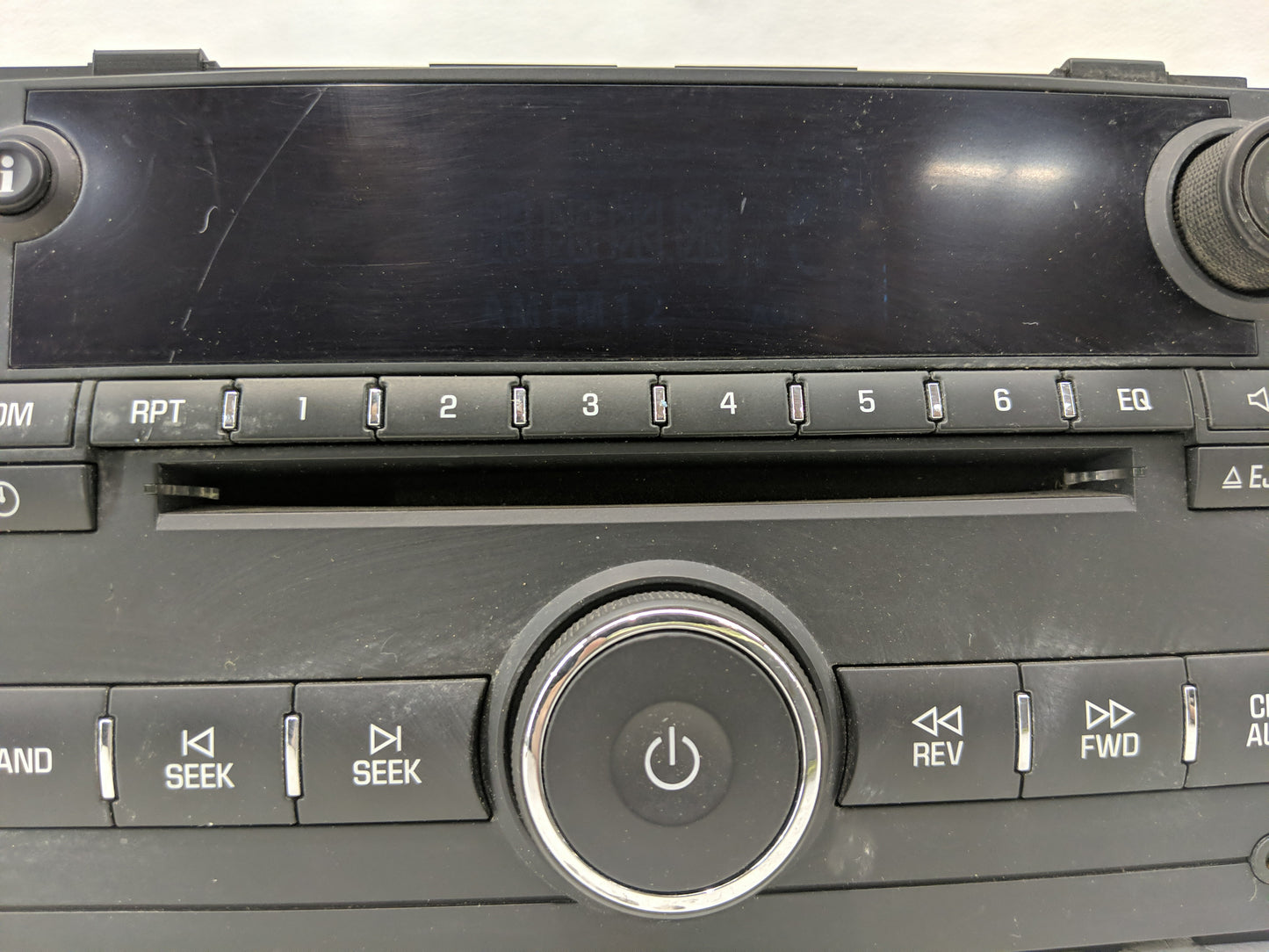 2009-2016 Chevrolet Impala Radio AM FM Cd Player Receiver Replacement P/N:07A0800358648 Fits OEM Used Auto Parts - Oemusedau