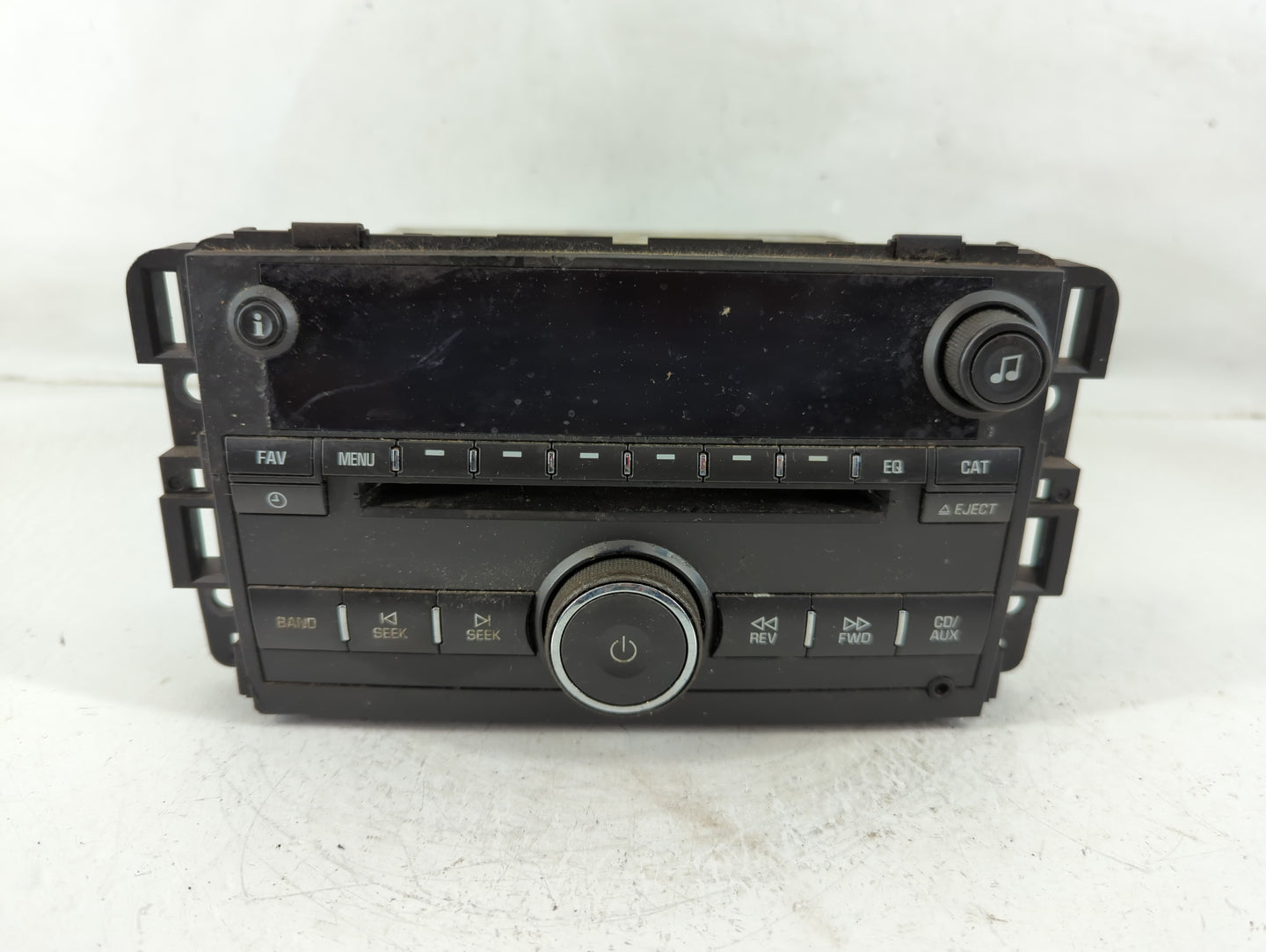 2009-2010 Chevrolet Impala Radio AM FM Cd Player Receiver Replacement P/N:20756285 Fits Fits 2009 2010 OEM Used Auto Parts -