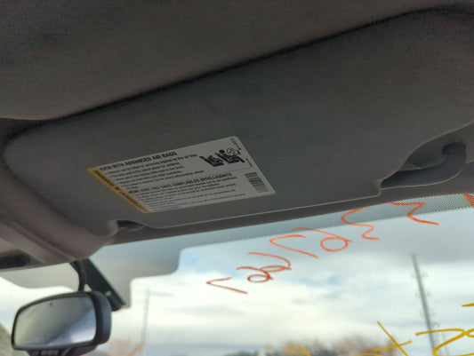 2006-2016 Chevrolet Impala Sun Visor Shade Replacement Passenger Right Mirror Fits OEM Used Auto Parts - Oemusedautoparts1.c