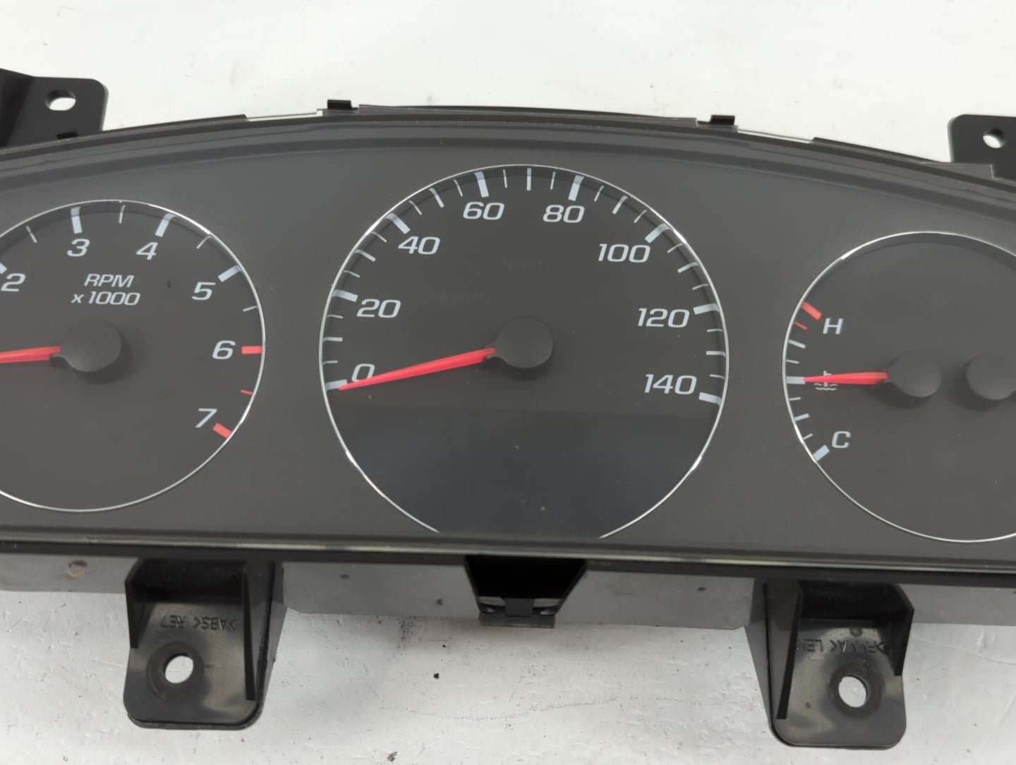 2009 Chevrolet Impala Instrument Cluster Speedometer Gauges P/N:25874825 28111202 Fits OEM Used Auto Parts - Oemusedautopart