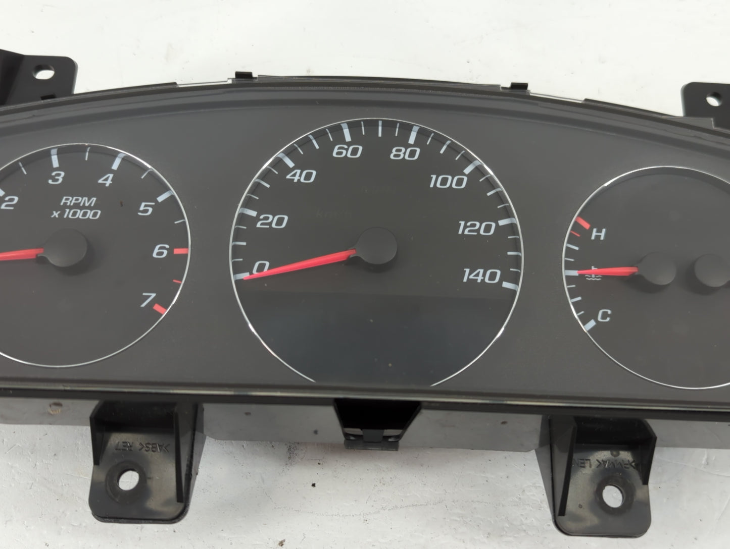2009 Chevrolet Impala Instrument Cluster Speedometer Gauges P/N:25874825 28111202 Fits OEM Used Auto Parts - Oemusedautopart