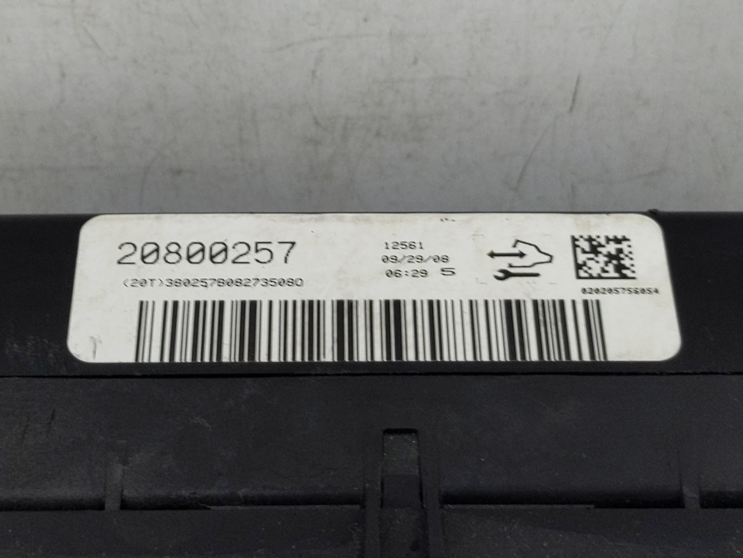 2006-2011 Chevrolet Impala Climate Control Module Temperature AC/Heater Replacement P/N:20800257 Fits OEM Used Auto Parts - 