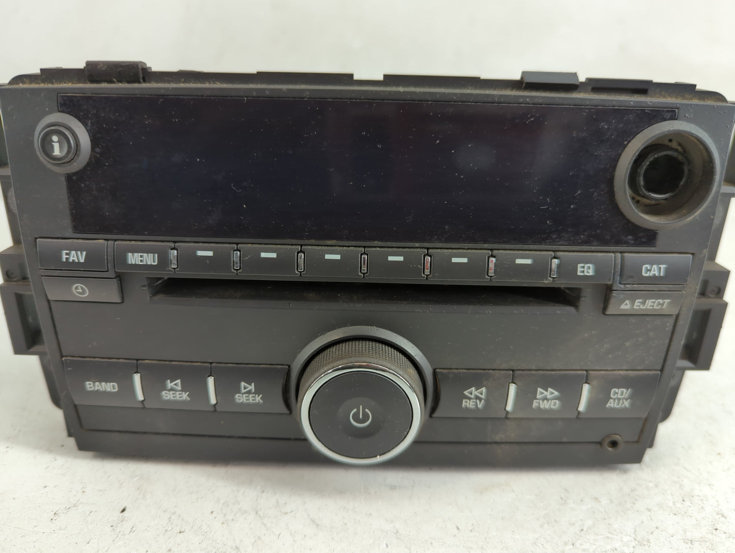 2009 Chevrolet Impala Radio AM FM Cd Player Receiver Replacement P/N:25980720 Fits OEM Used Auto Parts - Oemusedautoparts1.c