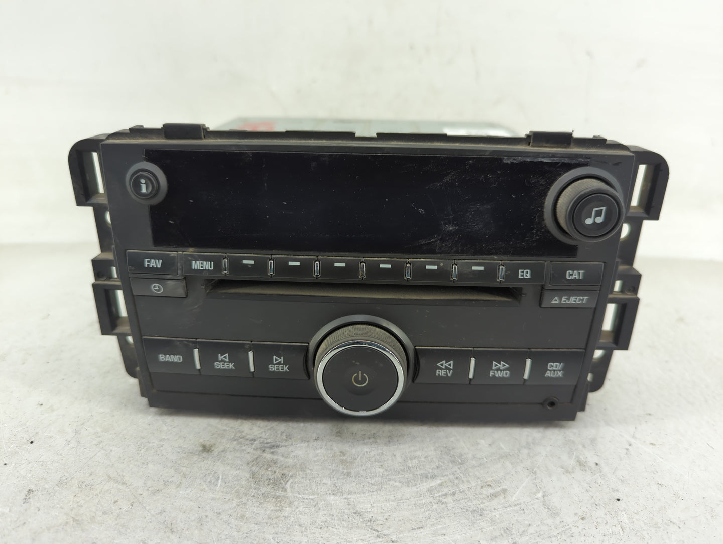 2009-2010 Chevrolet Impala Radio AM FM Cd Player Receiver Replacement P/N:20756285 Fits Fits 2009 2010 OEM Used Auto Parts -
