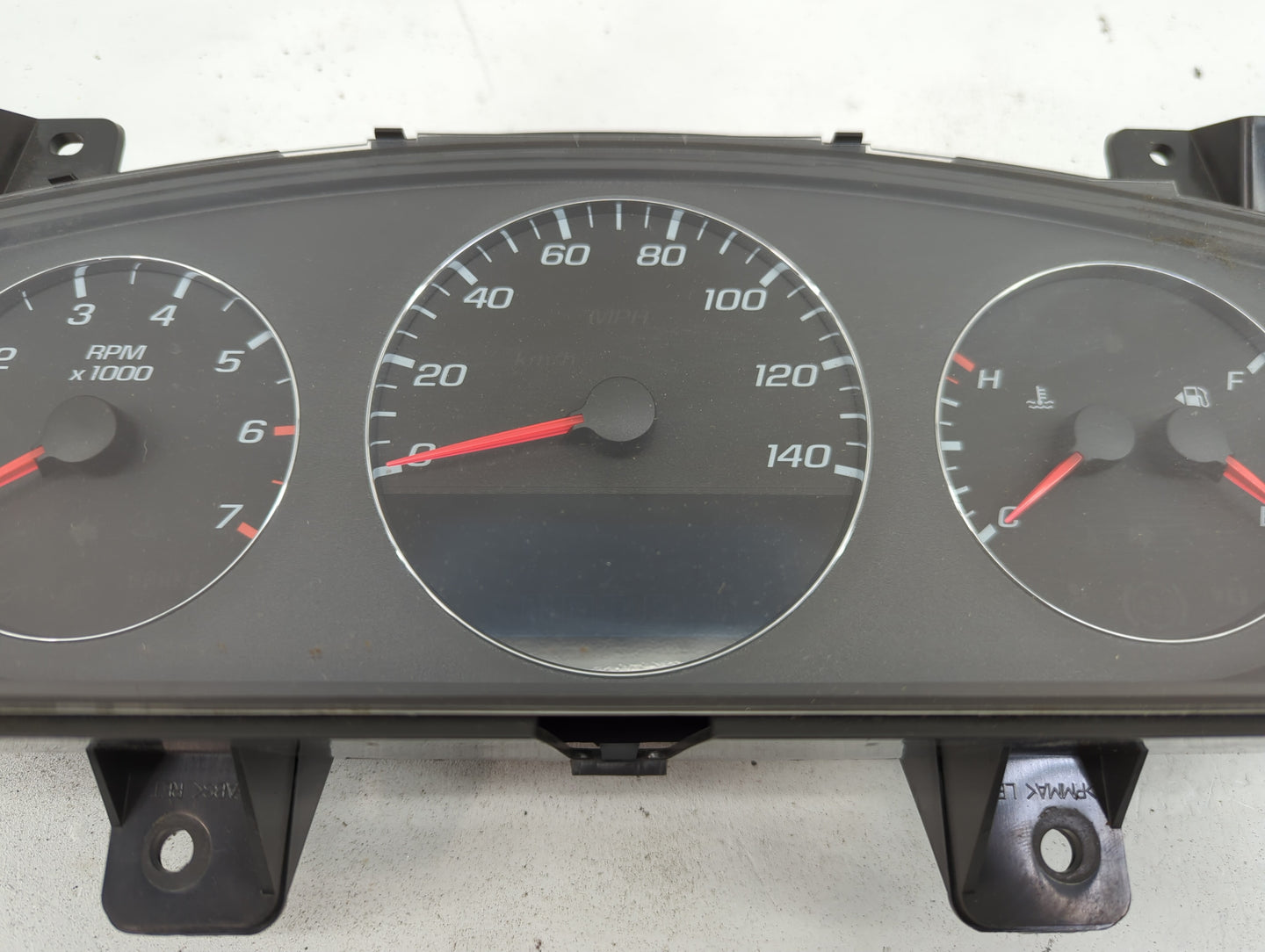 2009-2011 Chevrolet Impala Instrument Cluster Speedometer Gauges P/N:25936722 Fits Fits 2009 2010 2011 OEM Used Auto Parts -