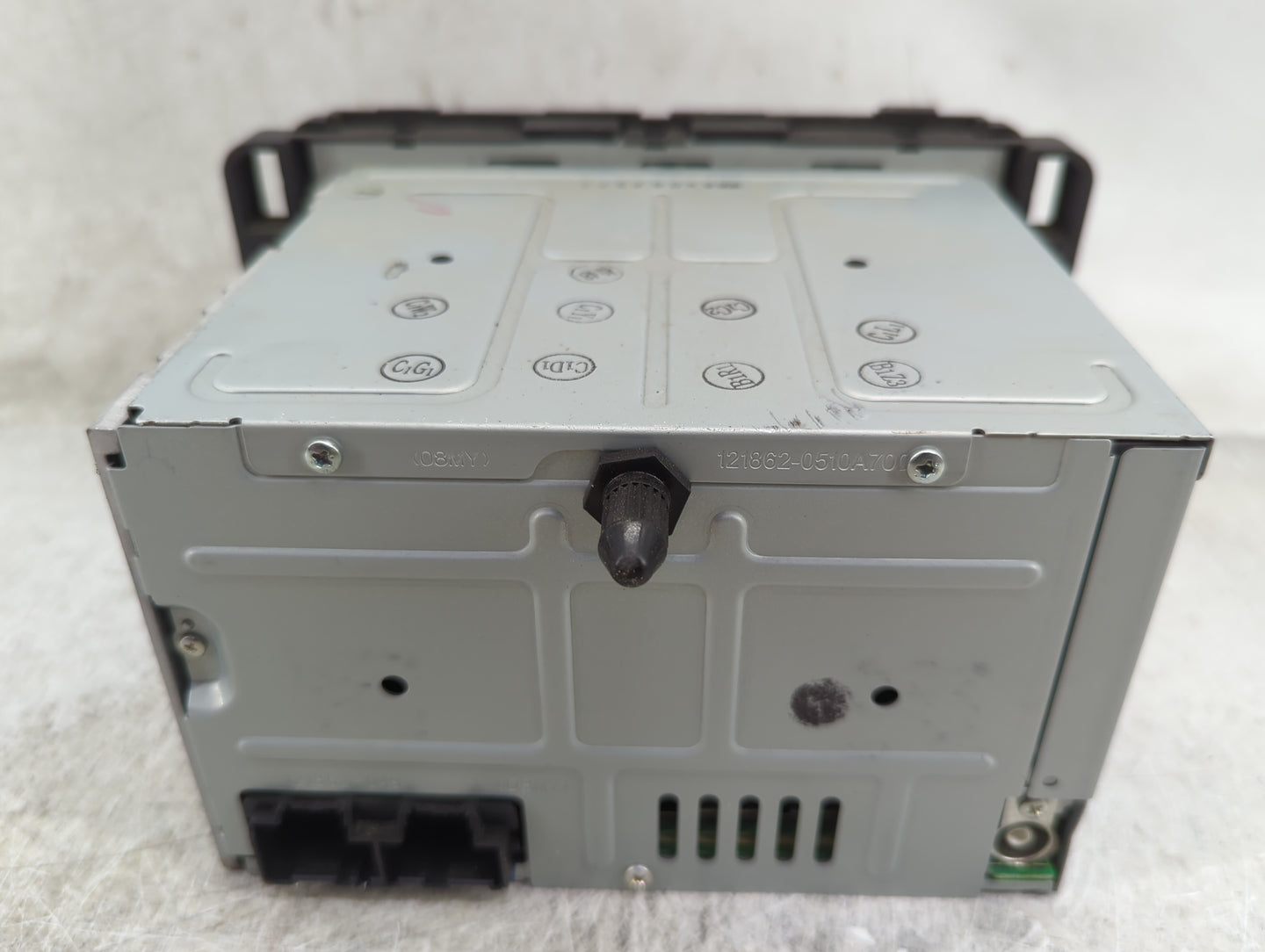 2009 Chevrolet Impala Radio AM FM Cd Player Receiver Replacement P/N:20756284 123000-1960B101, 121862-0510A70 Fits OEM Used 