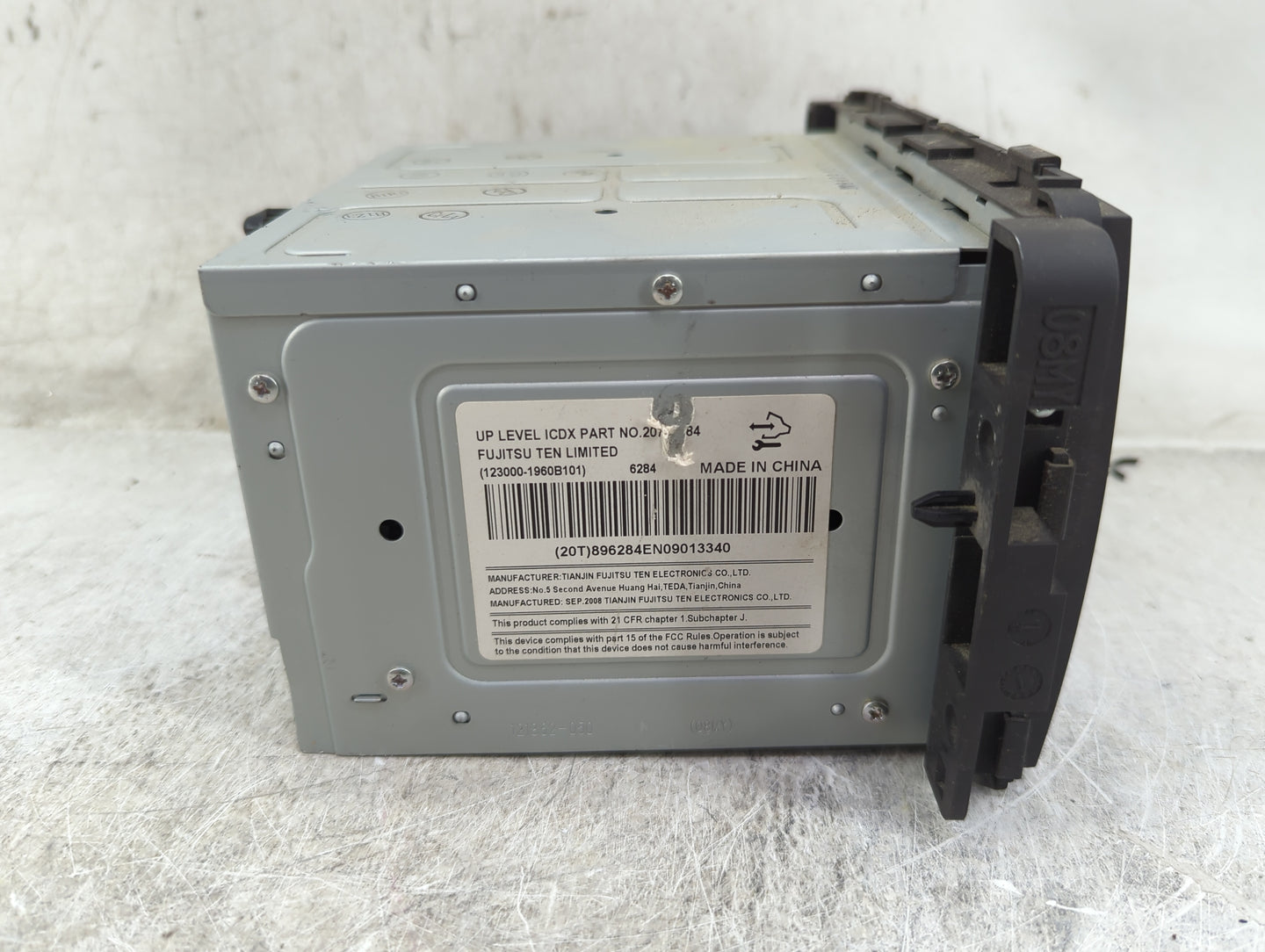 2009 Chevrolet Impala Radio AM FM Cd Player Receiver Replacement P/N:20756284 123000-1960B101, 121862-0510A70 Fits OEM Used 