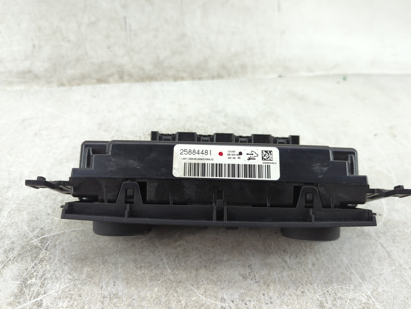2006-2011 Chevrolet Impala Climate Control Module Temperature AC/Heater Replacement P/N:25884481 Fits OEM Used Auto Parts - 