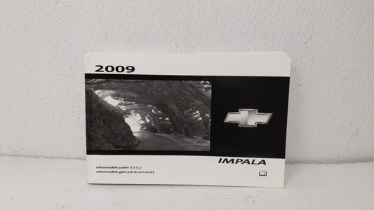 2009 Chevrolet Impala Owners Manual Book Guide OEM Used Auto Parts - Oemusedautoparts1.com