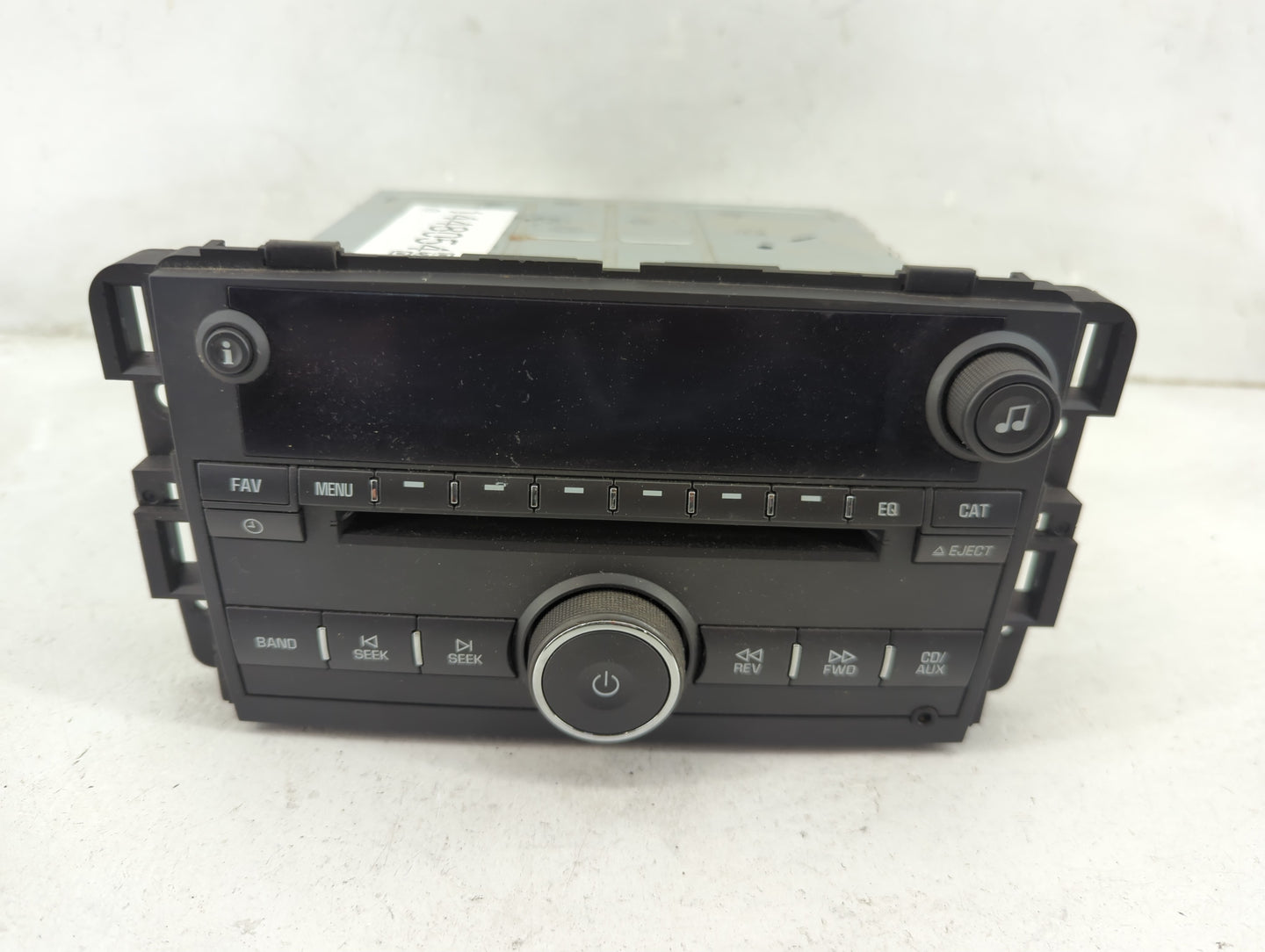 2009-2010 Chevrolet Impala Radio AM FM Cd Player Receiver Replacement P/N:25980720 123000-1950A101 Fits Fits 2009 2010 OEM U