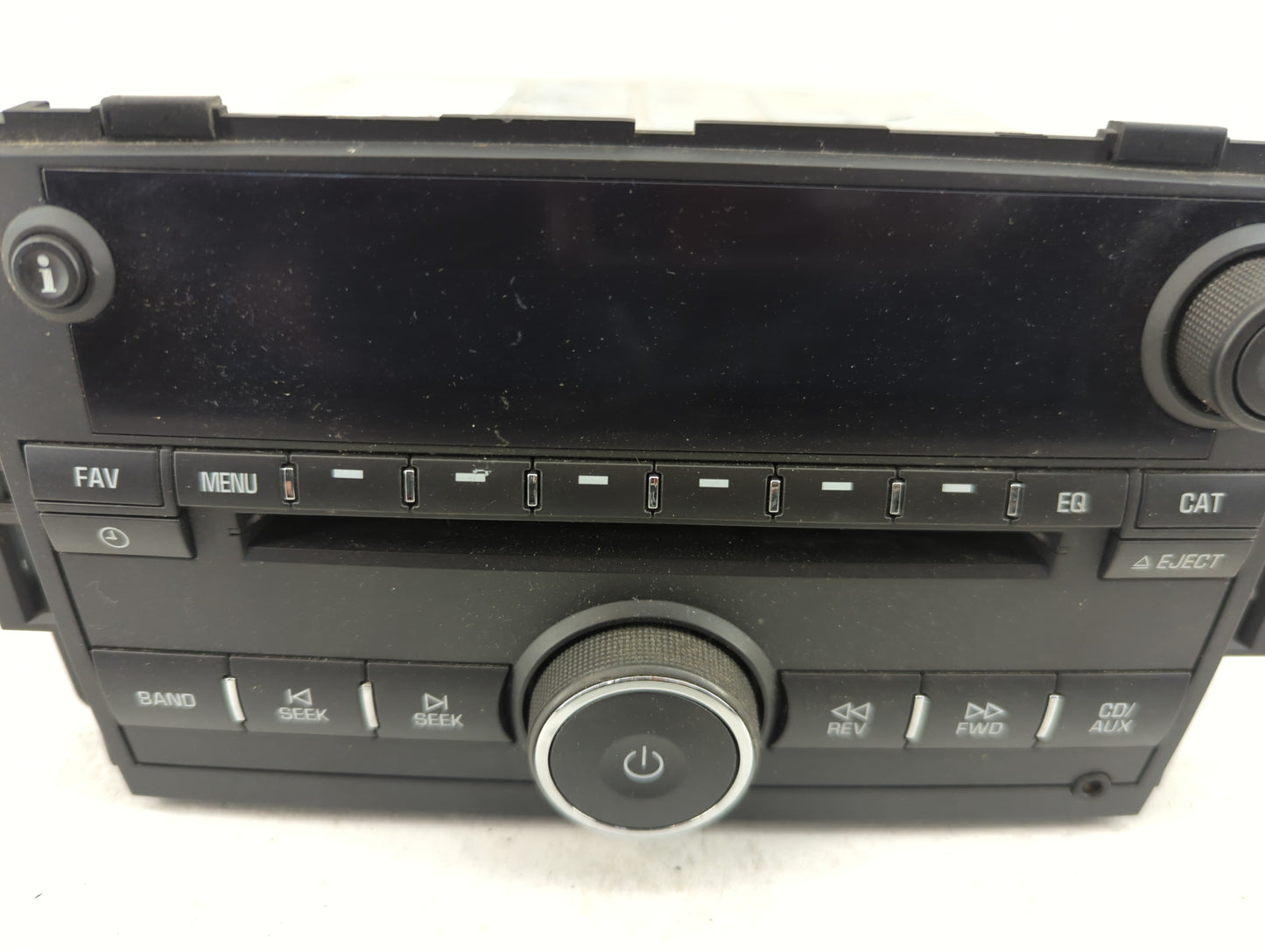 2009-2010 Chevrolet Impala Radio AM FM Cd Player Receiver Replacement P/N:25980720 123000-1950A101 Fits Fits 2009 2010 OEM U