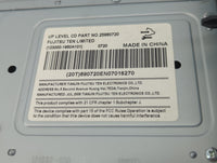 2009-2010 Chevrolet Impala Radio AM FM Cd Player Receiver Replacement P/N:25980720 123000-1950A101 Fits Fits 2009 2010 OEM U