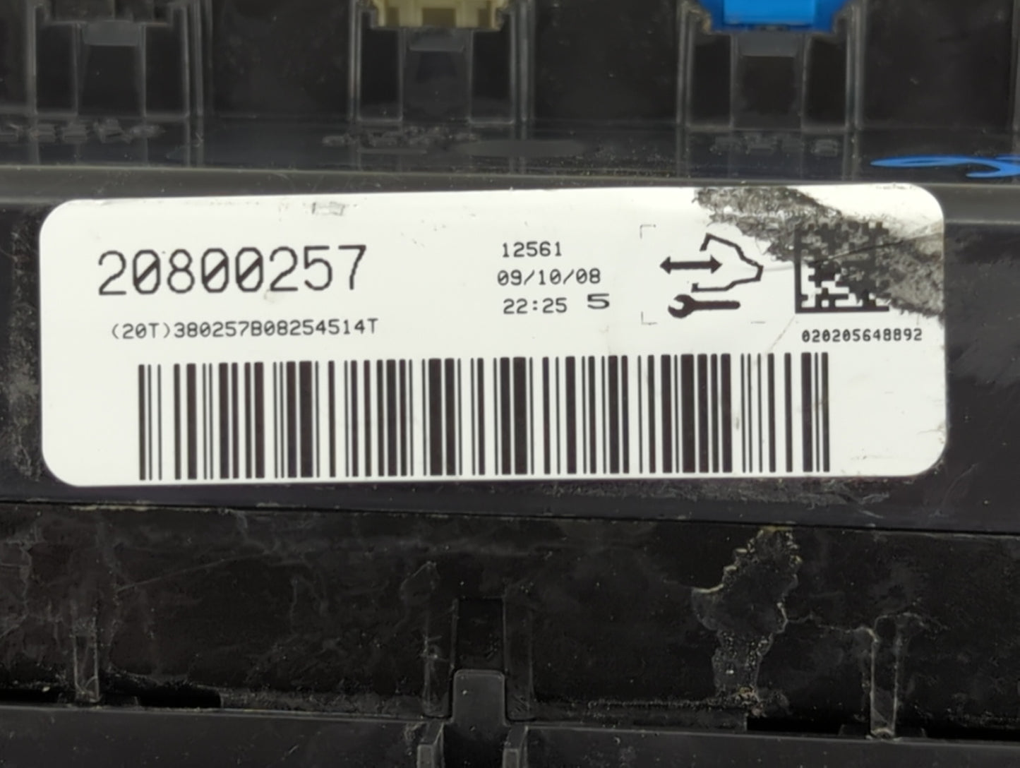 2006-2011 Chevrolet Impala Climate Control Module Temperature AC/Heater Replacement P/N:20800257 Fits OEM Used Auto Parts - 