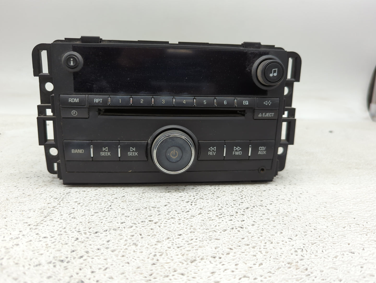 2009 Chevrolet Impala Radio AM FM Cd Player Receiver Replacement P/N:25965059 Fits OEM Used Auto Parts - Oemusedautoparts1.c