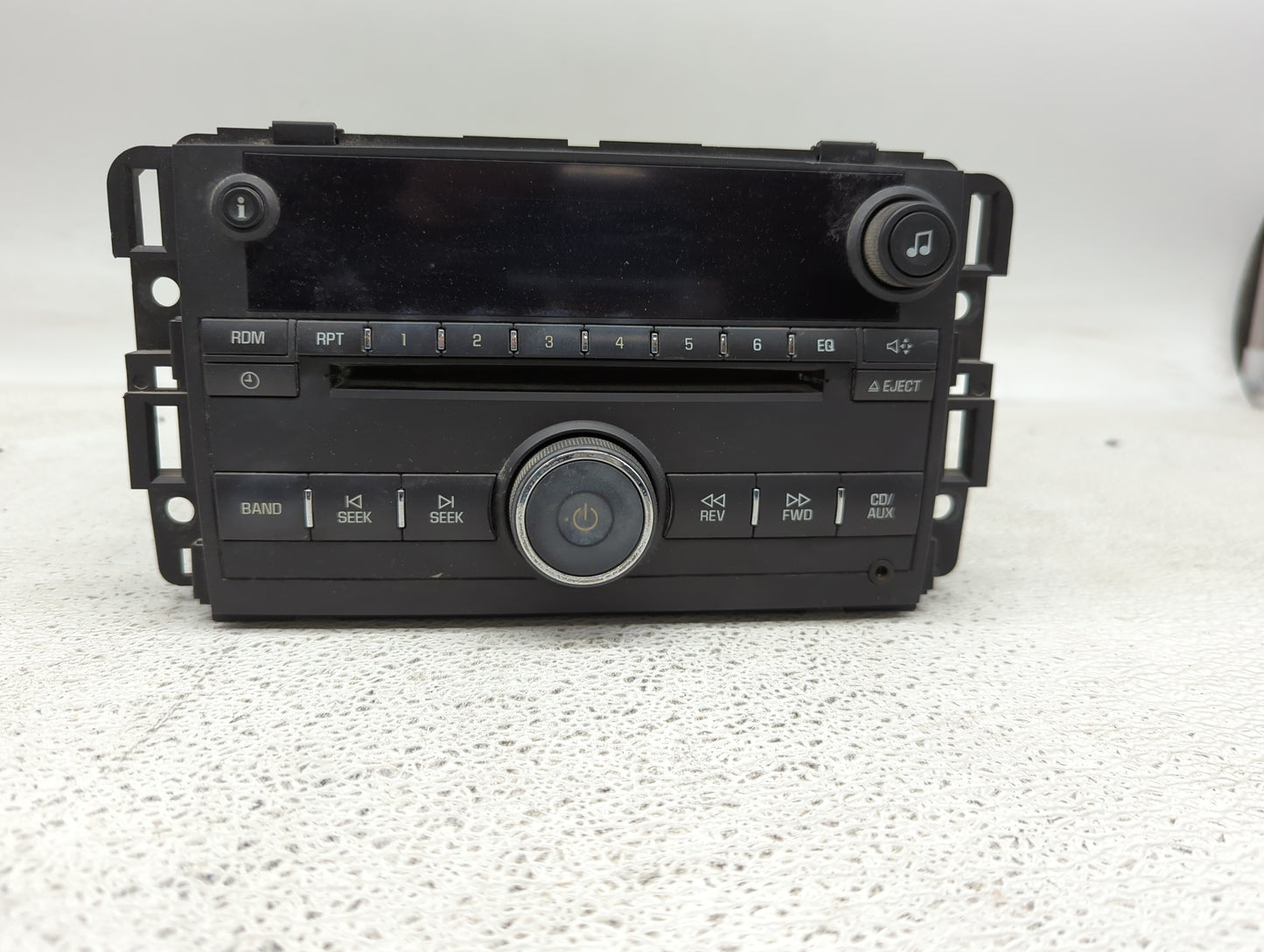 2009 Chevrolet Impala Radio AM FM Cd Player Receiver Replacement P/N:25965059 Fits OEM Used Auto Parts - Oemusedautoparts1.c