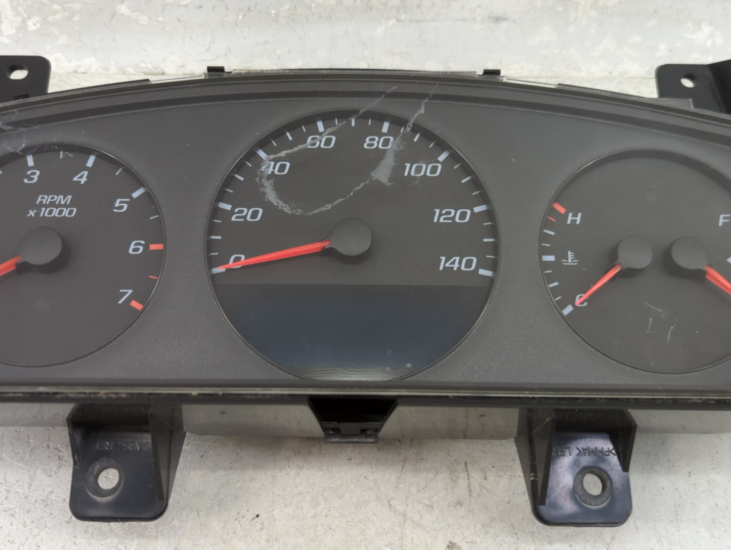 2009 Chevrolet Impala Instrument Cluster Speedometer Gauges P/N:25874824 504824F082520K3A, 28111201 Miles: Fits OEM Used Aut