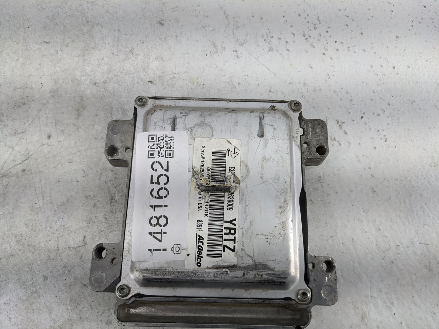 2009 Chevrolet Impala PCM Engine Control Computer ECU ECM PCU OEM P/N:12629009 12625455 Fits Fits 2010 OEM Used Auto Parts -