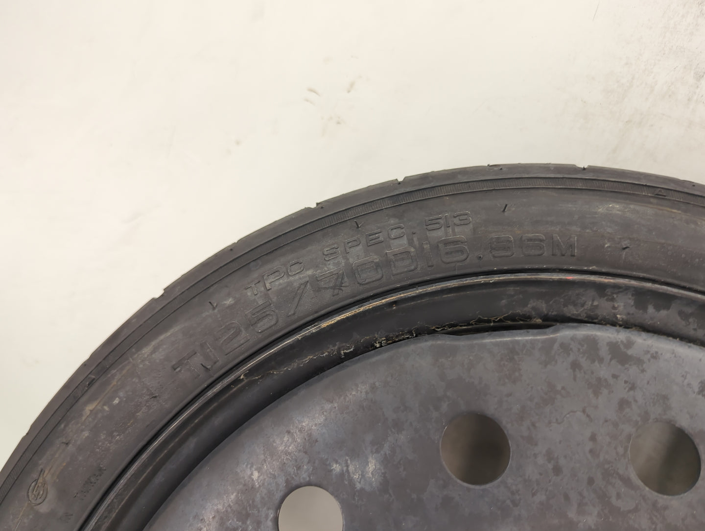 2000-2016 Chevrolet Impala Spare Donut Tire Wheel Rim Oem 1486958 - Oemusedautoparts1.com