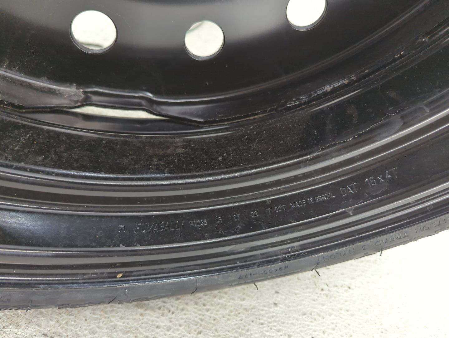 2000-2016 Chevrolet Impala Spare Donut Tire Wheel Rim Oem 1486958 - Oemusedautoparts1.com