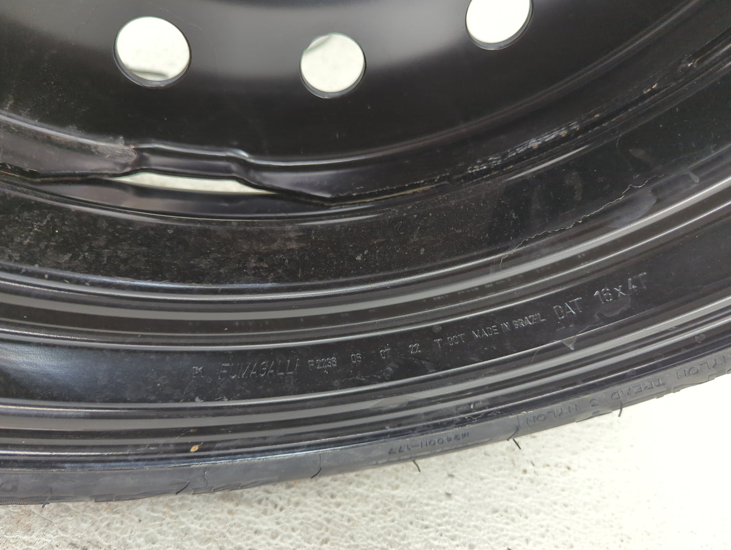 2000-2016 Chevrolet Impala Spare Donut Tire Wheel Rim Oem 1486958 - Oemusedautoparts1.com