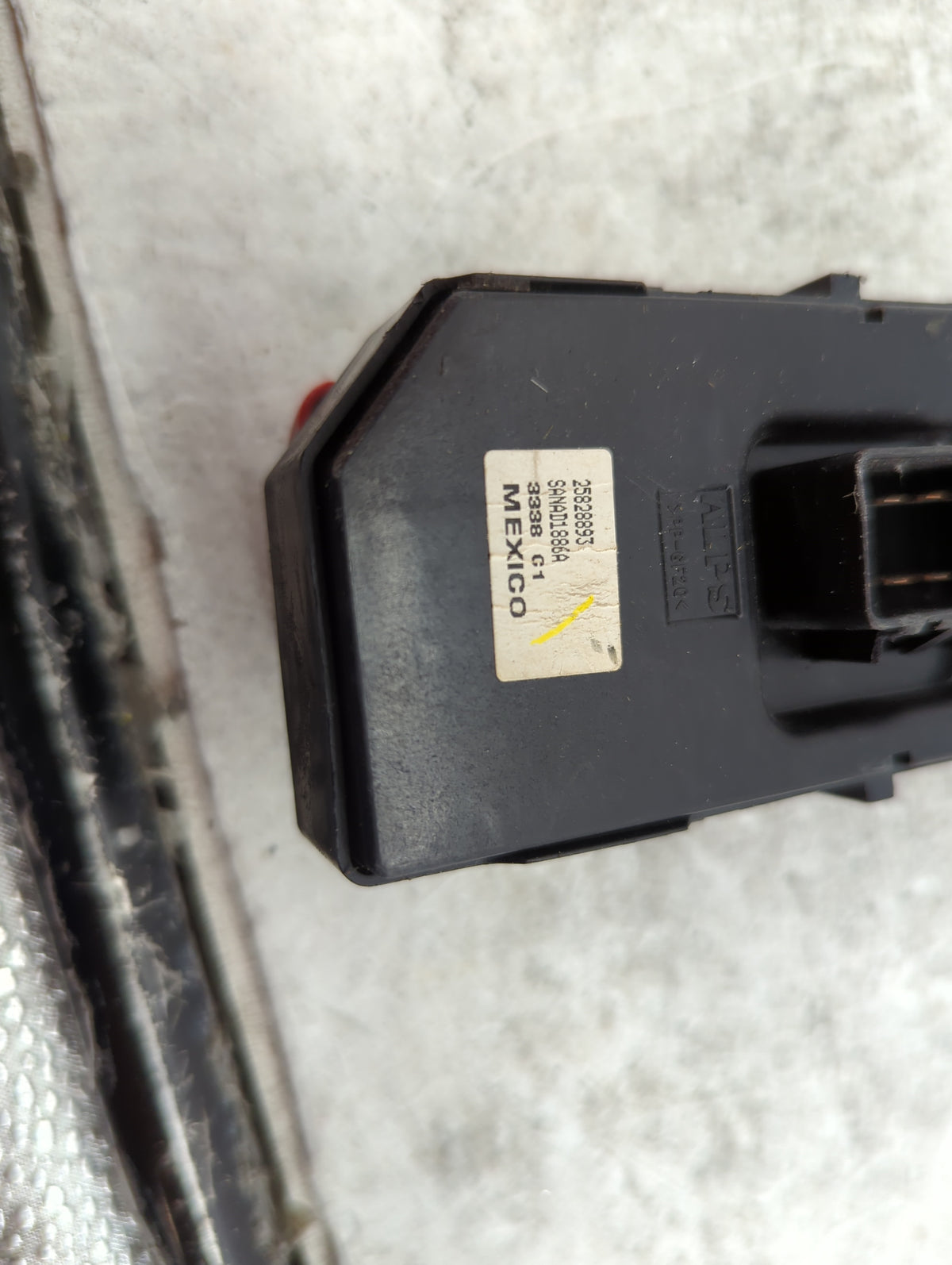 2009-2016 Chevrolet Impala Master Power Window Switch Replacement Driver Side Left P/N:25828893 5WK0D1886A Fits OEM Used Aut
