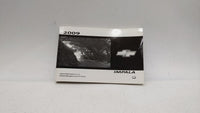 2009 Chevrolet Impala Owners Manual Book Guide OEM Used Auto Parts - Oemusedautoparts1.com