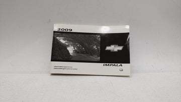 2009 Chevrolet Impala Owners Manual Book Guide OEM Used Auto Parts - Oemusedautoparts1.com