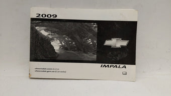compare product 2009 Chevrolet Impala Owners Manual Book Guide OEM Used Auto Parts