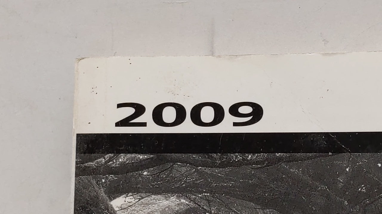 2009 Chevrolet Impala Owners Manual Book Guide OEM Used Auto Parts - Oemusedautoparts1.com