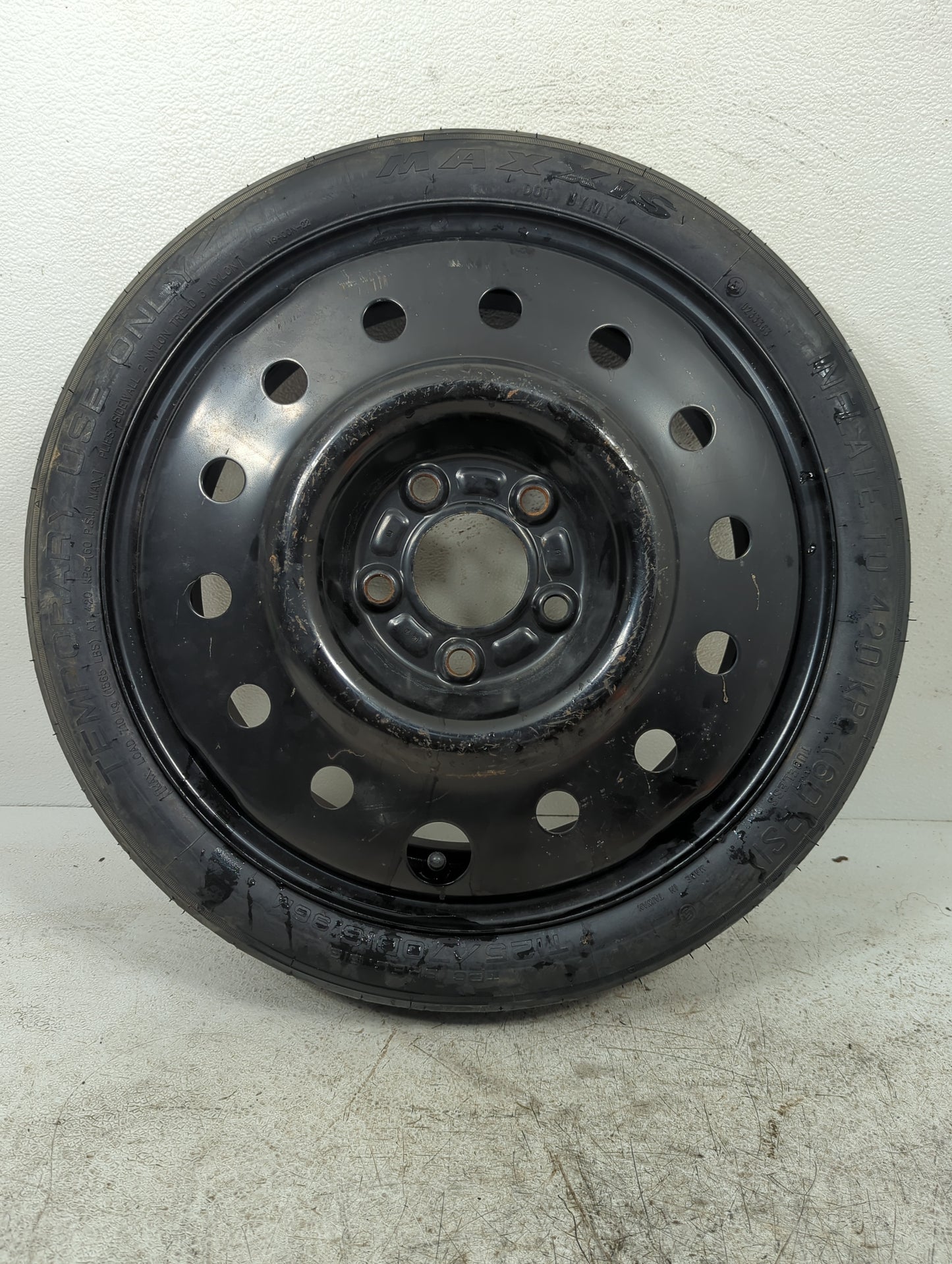 2000-2016 Chevrolet Impala Spare Donut Tire Wheel Rim Oem 5038447 - Oemusedautoparts1.com