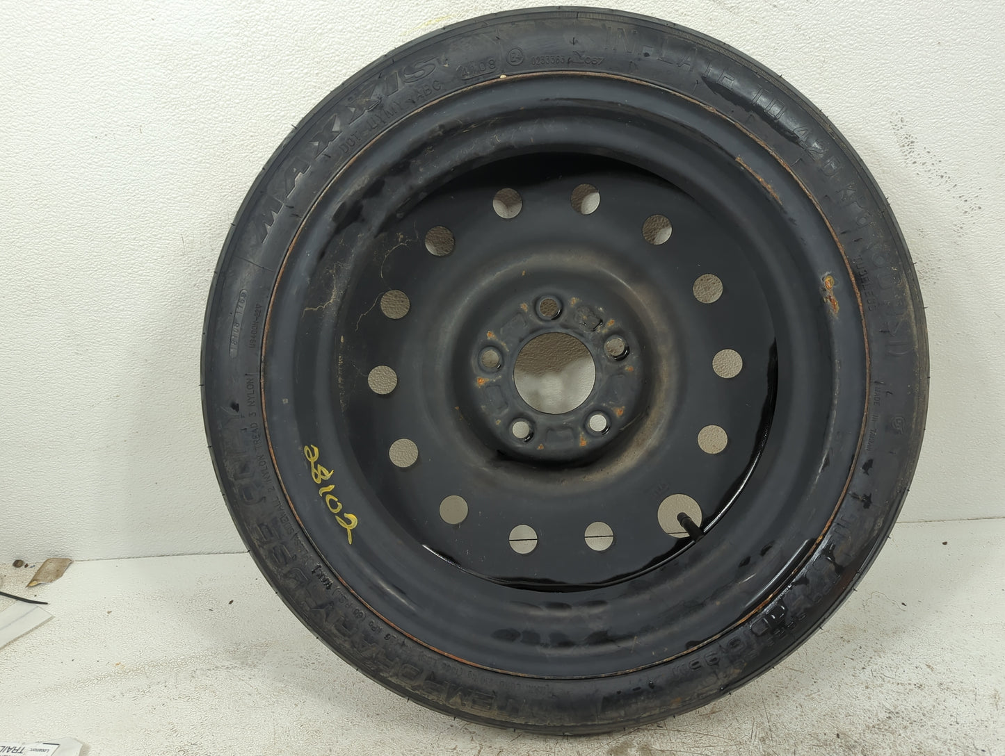 2000-2016 Chevrolet Impala Spare Donut Tire Wheel Rim Oem 5038447 - Oemusedautoparts1.com