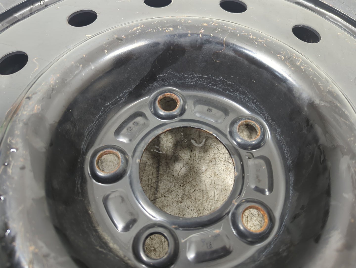 2000-2016 Chevrolet Impala Spare Donut Tire Wheel Rim Oem 5038447 - Oemusedautoparts1.com