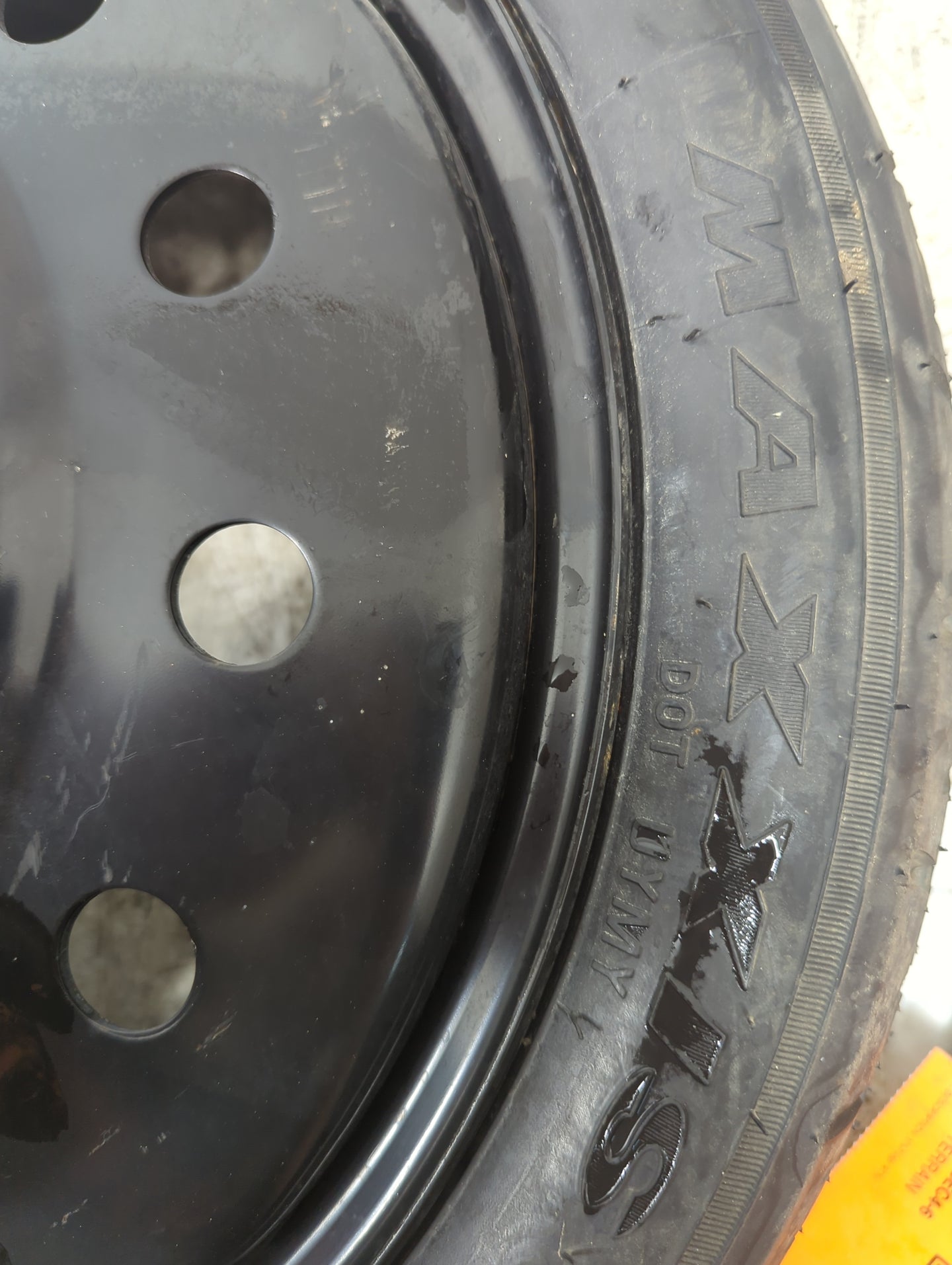 2000-2016 Chevrolet Impala Spare Donut Tire Wheel Rim Oem 5038447 - Oemusedautoparts1.com