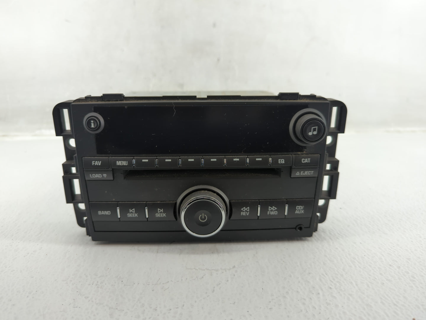 2009 Chevrolet Impala Radio AM FM Cd Player Receiver Replacement P/N:25980719 Fits OEM Used Auto Parts - Oemusedautoparts1.c