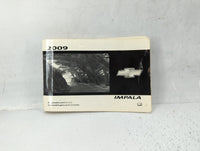 2009 Chevrolet Impala Owners Manual Book Guide P/N:25783631 A OEM Used Auto Parts - Oemusedautoparts1.com