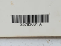 2009 Chevrolet Impala Owners Manual Book Guide P/N:25783631 A OEM Used Auto Parts - Oemusedautoparts1.com