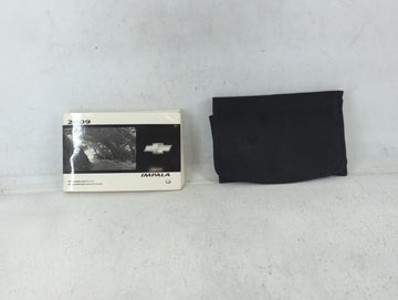 2009 Chevrolet Impala Owners Manual Book Guide OEM Used Auto Parts - Oemusedautoparts1.com
