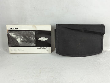 2009 Chevrolet Impala Owners Manual Book Guide P/N:25783631 OEM Used Auto Parts - Oemusedautoparts1.com