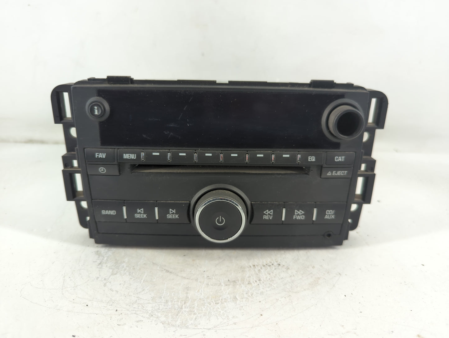 2009 Chevrolet Impala Radio AM FM Cd Player Receiver Replacement P/N:25980720 Fits OEM Used Auto Parts - Oemusedautoparts1.c