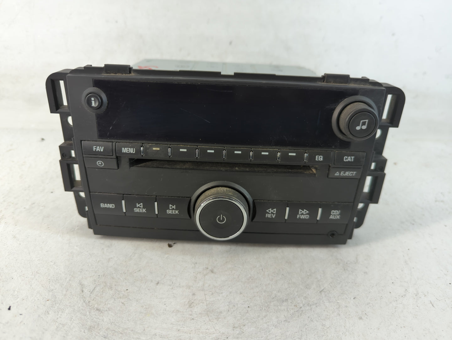 2009-2010 Chevrolet Impala Radio AM FM Cd Player Receiver Replacement P/N:20756285 Fits Fits 2009 2010 OEM Used Auto Parts -