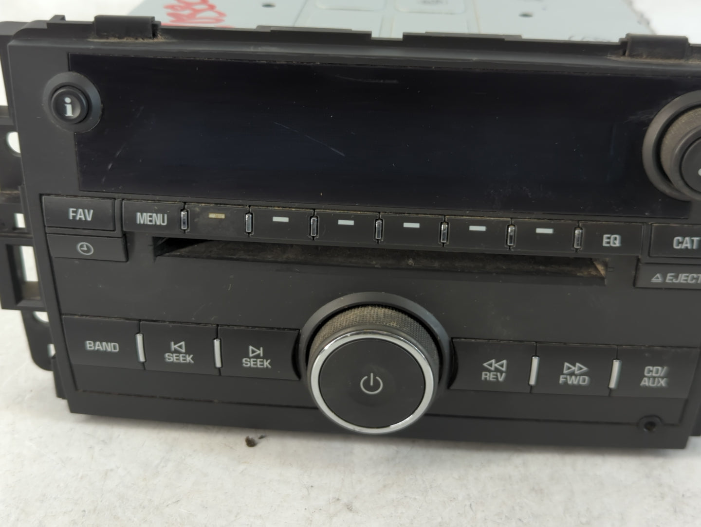 2009-2010 Chevrolet Impala Radio AM FM Cd Player Receiver Replacement P/N:20756285 Fits Fits 2009 2010 OEM Used Auto Parts -