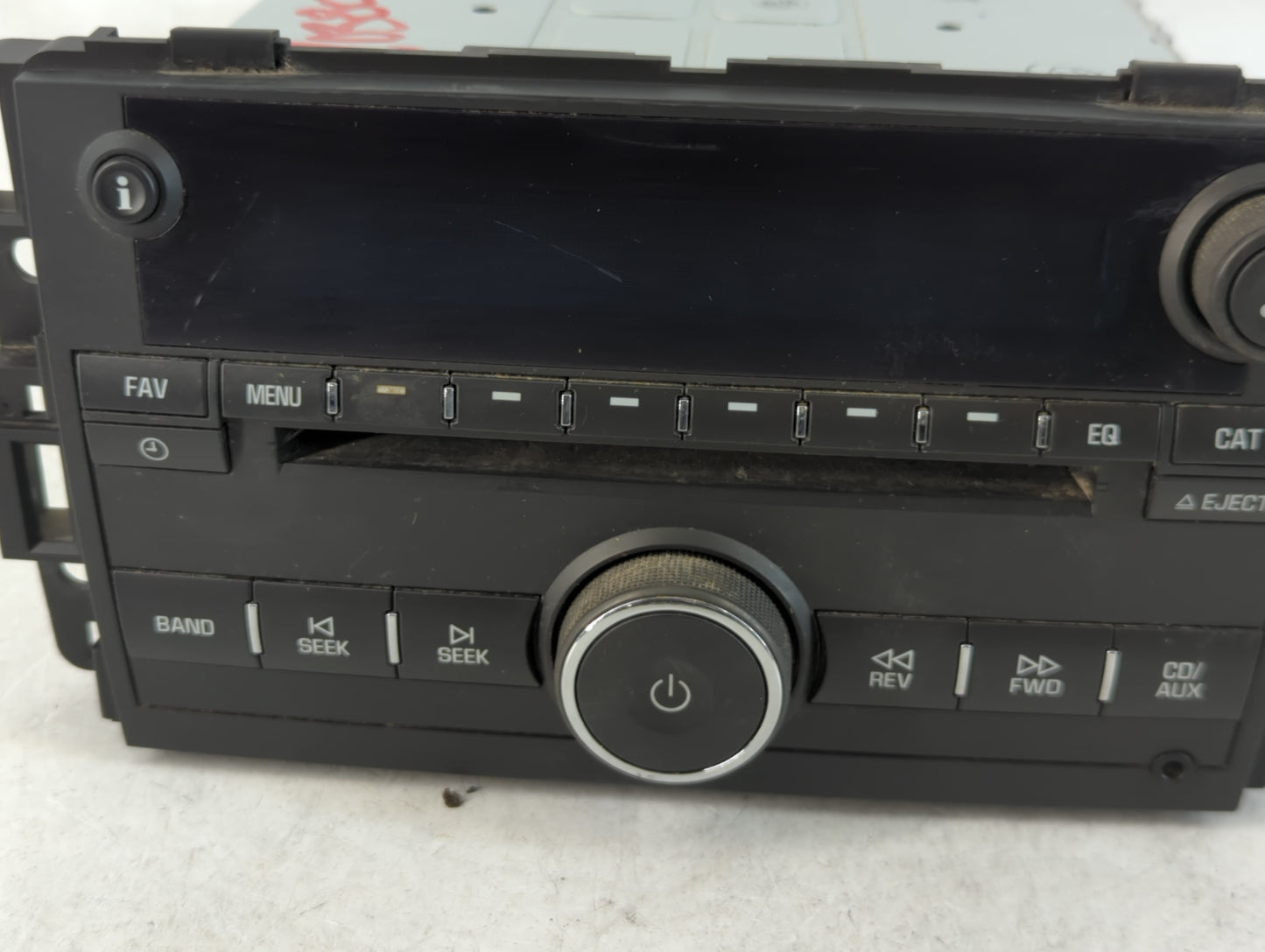 2009-2010 Chevrolet Impala Radio AM FM Cd Player Receiver Replacement P/N:20756285 Fits Fits 2009 2010 OEM Used Auto Parts -