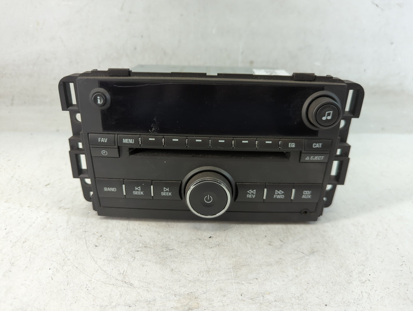 2009-2010 Chevrolet Impala Radio AM FM Cd Player Receiver Replacement P/N:20756285 25980720 Fits Fits 2009 2010 OEM Used Aut