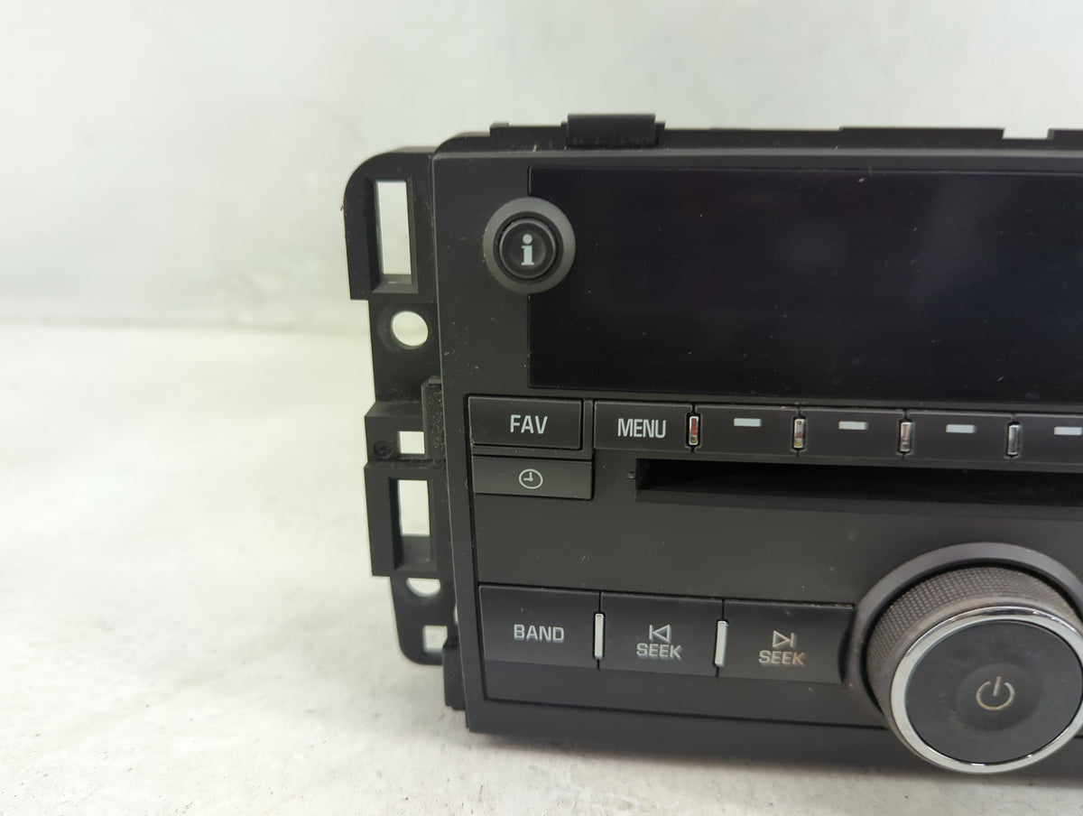 2009-2010 Chevrolet Impala Radio AM FM Cd Player Receiver Replacement P/N:20756285 Fits 2009 2010 OEM Used Auto Parts - Oemu