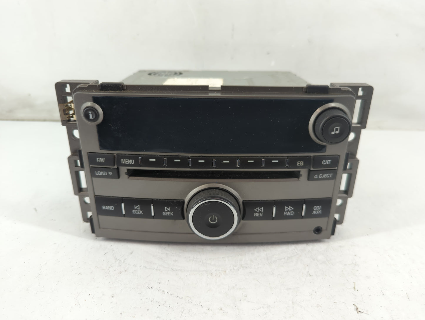 2009 Chevrolet Malibu Radio AM FM Cd Player Receiver Replacement P/N:25848865 Fits OEM Used Auto Parts - Oemusedautoparts1.c