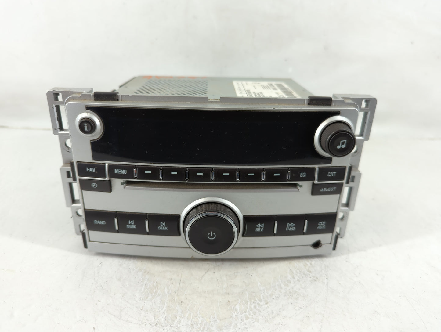 2009 Chevrolet Malibu Radio AM FM Cd Player Receiver Replacement P/N:20834332 Fits OEM Used Auto Parts - Oemusedautoparts1.c