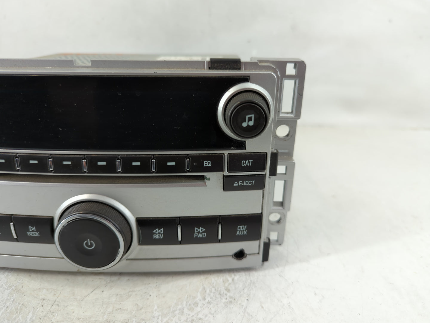 2009 Chevrolet Malibu Radio AM FM Cd Player Receiver Replacement P/N:20834332 Fits OEM Used Auto Parts - Oemusedautoparts1.c
