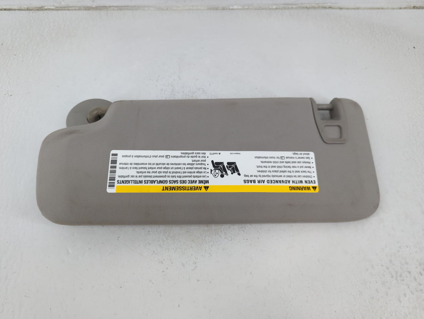 2004-2012 Chevrolet Malibu Sun Visor Shade Replacement Passenger Right Mirror Fits Fits 2004 2005 2008 2009 2010 2011 2012 O